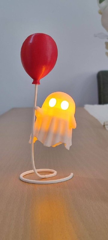 چراغ خواب رومیزی مدل «روح و بادکنک» (Ghost & Balloon) - تصویر 2